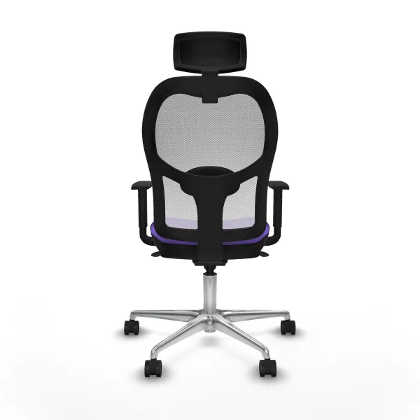 Office Chair with Headrest Piqueras y Crespo 1D086N2 Lilac
