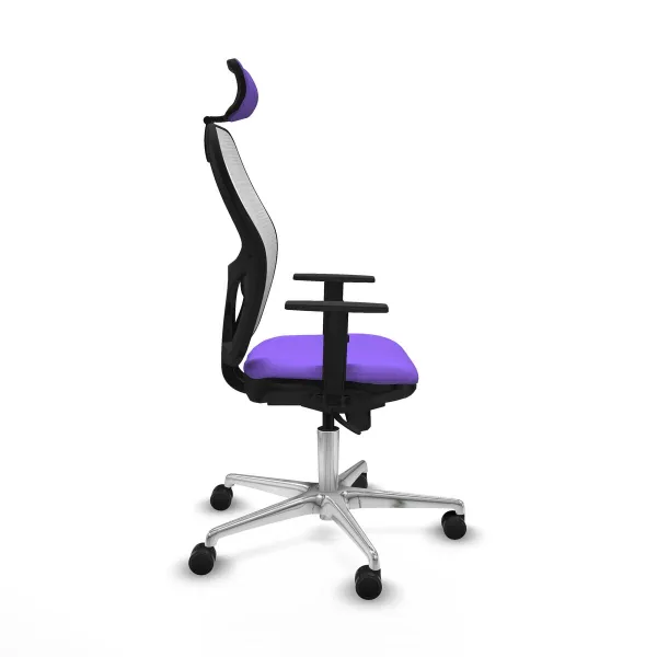 Office Chair with Headrest Piqueras y Crespo 1D086N2 Lilac