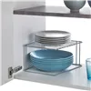 Kitchen Cupboard Organiser Metaltex Boxe 2 Shelves Metal (25 x 25 x 15 cm)