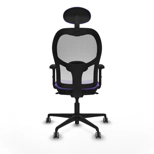 Office Chair with Headrest Piqueras y Crespo 2D036G1 Lilac