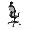 Office Chair with Headrest Piqueras y Crespo 2D036G1 Lilac