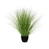 Decorative Plant Mica Decorations Green PVC Herb