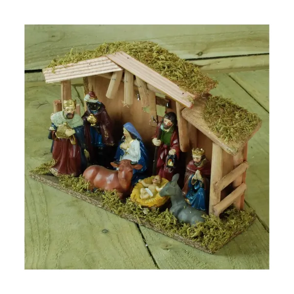 Christmas nativity set Metal