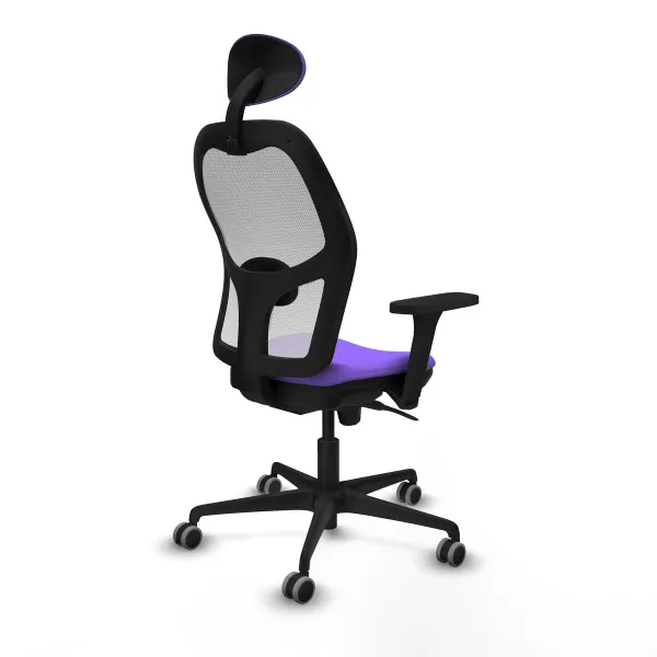 Office Chair with Headrest Jorquera Piqueras y Crespo 3D036G1 Lilac