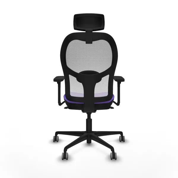 Office Chair with Headrest Jorquera Piqueras y Crespo 3D036G2 Lilac