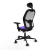 Office Chair with Headrest Jorquera Piqueras y Crespo 3D036N1 Lilac