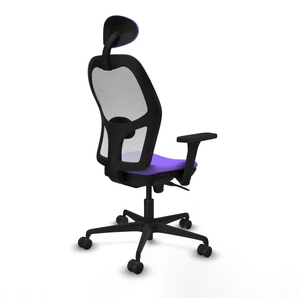 Biroja krēsls ar galvas atbalstu Jorquera Piqueras y Crespo 3D036N1 Ceriņš