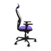 Office Chair with Headrest Jorquera Piqueras y Crespo 3D036N1 Lilac