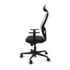 Office Chair with Headrest Jorquera Piqueras y Crespo 1D036N1 Black