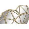 Decorative Figure DKD Home Decor 26 x 5 x 21 cm Heart Golden