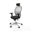 Office Chair with Headrest Jorquera Piqueras y Crespo 2D086G2 Black