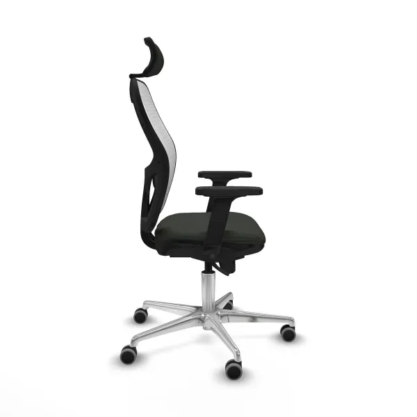 Office Chair with Headrest Jorquera Piqueras y Crespo 2D086G2 Black