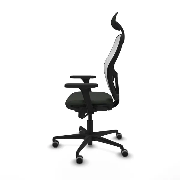 Office Chair with Headrest Jorquera Piqueras y Crespo 3D036G1 Black