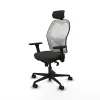 Office Chair with Headrest Jorquera Piqueras y Crespo 3D036N2 Black