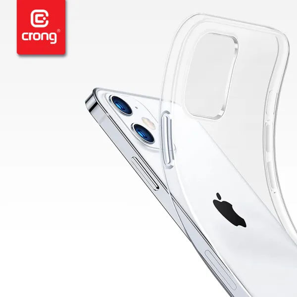 Crong Crystal Slim Cover - iPhone 12 Pro Max Case (Clear)