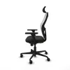 Office Chair with Headrest Jorquera Piqueras y Crespo 3D036N2 Black