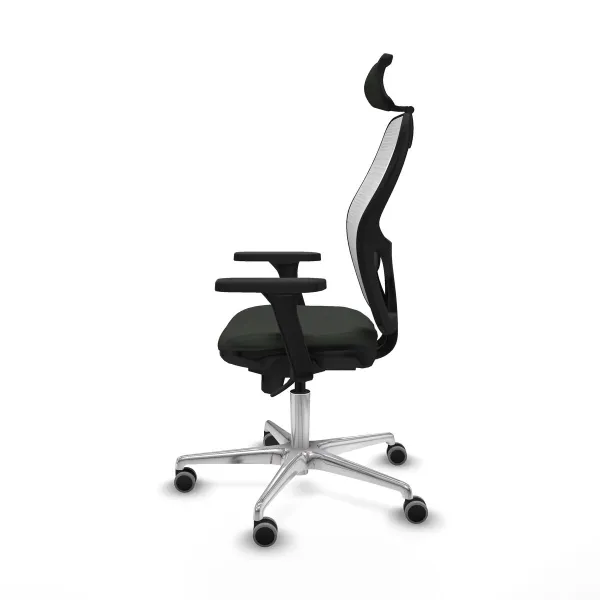 Office Chair with Headrest Jorquera Piqueras y Crespo 3D086G2 Black