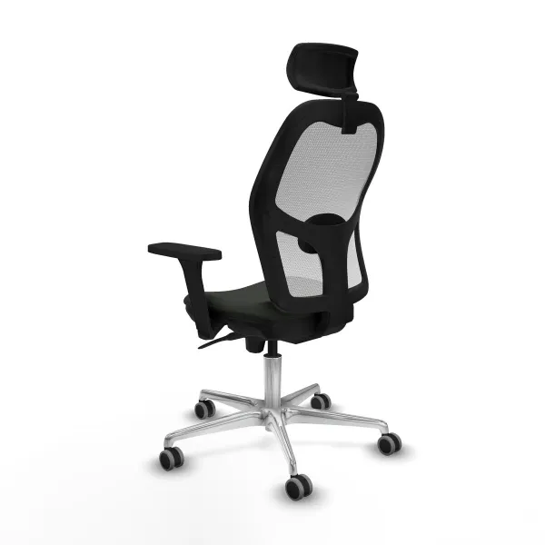 Офисный стул с изголовьем Jorquera Piqueras y Crespo 3D086G2 Чёрный
