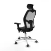 Office Chair with Headrest Jorquera Piqueras y Crespo 3D086G2 Black