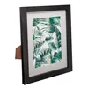 Photo frame Atmosphera Black Wood (5 Pieces)