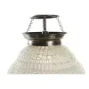 Ceiling Light DKD Home Decor White Metal Crystal 25 W 23 x 23 x 33 cm