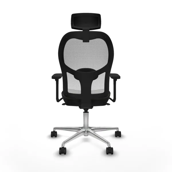 Офисный стул с изголовьем Jorquera Piqueras y Crespo 3D086N2 Чёрный