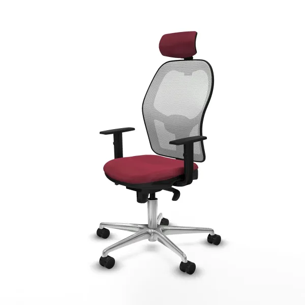 Office Chair Piqueras y Crespo 1D086N2 Maroon