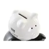 Money box DKD Home Decor Dolomite Children's Modern Pig 15 x 13 x 21 cm