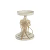 Candleholder DKD Home Decor 13 x 13 x 17,5 cm Metal White