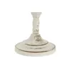 Candleholder DKD Home Decor Metal White 13 x 13 x 25 cm