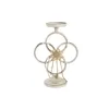 Candleholder DKD Home Decor 24 x 13 x 34 cm Metal White