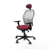 Office Chair with Headrest Jorquera Piqueras y Crespo 3D036G1 Maroon