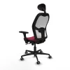 Office Chair with Headrest Jorquera Piqueras y Crespo 3D036G1 Maroon