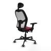 Офисный стул с изголовьем Jorquera Piqueras y Crespo 3D036G1 Тёмно Бордовый
