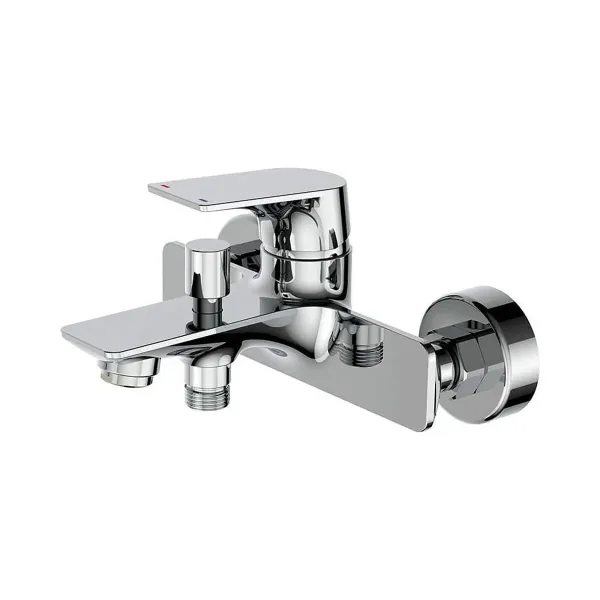 Mixer Tap EDM Cascais Bathtub Stainless steel Zinc Brass