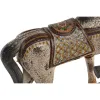 Decorative Figure DKD Home Decor Horse Iron Mango wood (35 x 10 x 42 cm)