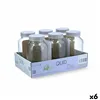 Jar Quid Moss Grey Glass 1 L (Pack 6x)