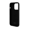 Karl Lagerfeld Silicone Ikonik Metal Pin - iPhone 15 Pro Case (Black)
