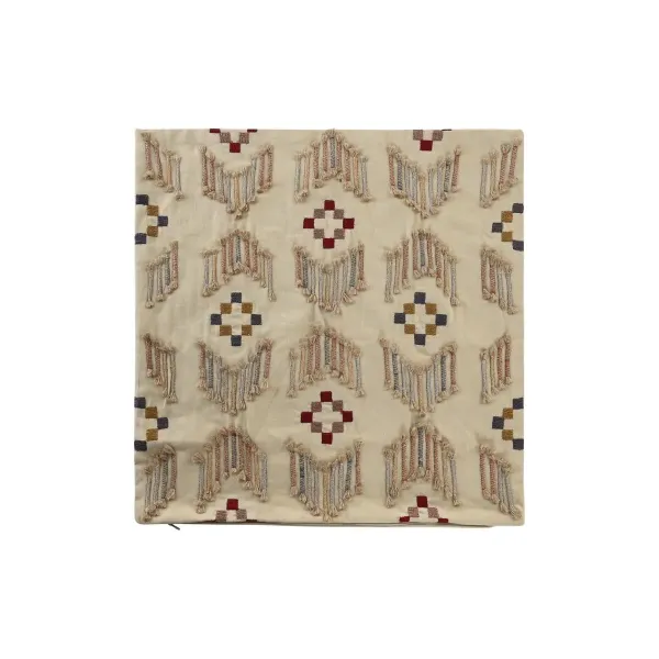 Cushion cover DKD Home Decor Beige 50 x 1 x 50 cm