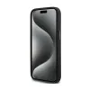 Karl Lagerfeld Silicone Choupette Metal Pin - iPhone 15 Plus Case (Black)