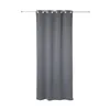 Curtains Atmosphera Opaque Grey Polyester 2 Units (135 x 240 cm)