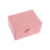 Jewelry box DKD Home Decor Pink MDF Wood 23 x 17 x 10 cm