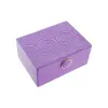 Jewelry box DKD Home Decor Lilac MDF Wood 17 x 13 x 8,5 cm