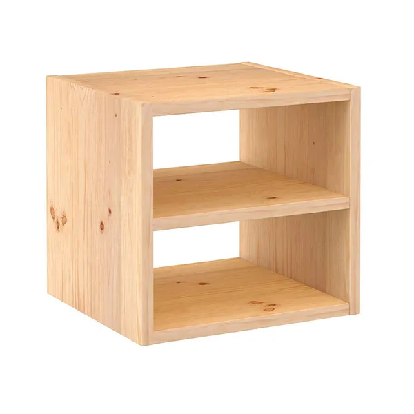 Shelves Astigarraga Dinamic 1 Brown Natural Pinewood 36,2 x 33 x 36,2 cm Cubes Modular