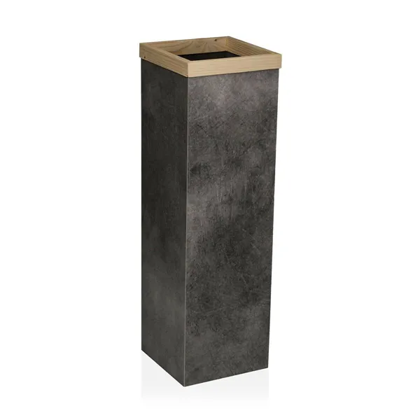 Umbrella stand Versa Rennes Grey Pinewood MDF Wood (15 x 48 x 15 cm)