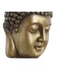 Planter DKD Home Decor Fibreglass Golden Buddha Oriental (25 x 25 x 36 cm)