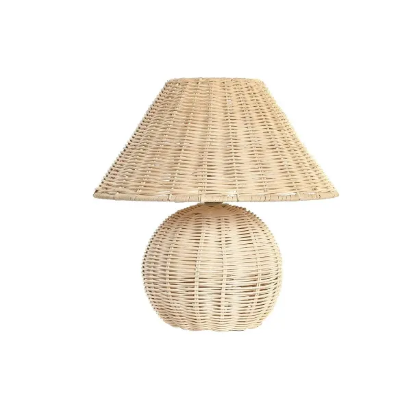 Desk lamp DKD Home Decor Natural Rattan 220 V 50 W Alpino (30 x 30 x 31 cm)