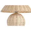 Desk lamp DKD Home Decor Natural Rattan 220 V 50 W Alpino (30 x 30 x 31 cm)