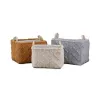 Basket set DKD Home Decor Polyester (42 x 32 x 27 cm)