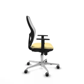 Dining Chair DKD Home Decor Polyester Dark grey Oak (48 x 44 x 84 cm)